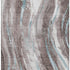 8' X 10' Taupe Blue And Ivory Abstract Washable Area Rug With UV Protection