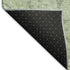 8' X 10' Artichoke Green And Ivory Medallion Washable Area Rug With UV Protection