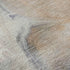 8' Linen Peach And Ivory Abstract Washable Round Rug With UV Protection