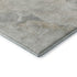 5' X 8' Beige Gray And Ivory Abstract Washable Area Rug With UV Protection