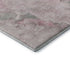 5' X 8' Blush Sage And Ivory Abstract Washable Area Rug With UV Protection