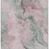 5' X 8' Blush Sage And Ivory Abstract Washable Area Rug With UV Protection