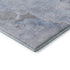 5' X 8' Blue Taupe And Beige Abstract Washable Area Rug With UV Protection