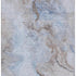 5' X 8' Blue Taupe And Beige Abstract Washable Area Rug With UV Protection