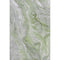 8' X 10' Artichoke Green Gray And Silver Abstract Washable Area Rug With UV Protection