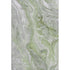 8' X 10' Artichoke Green Gray And Silver Abstract Washable Area Rug With UV Protection