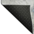 5' X 8' Blue Gray And Ivory Abstract Washable Area Rug With UV Protection