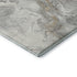8' X 10' Graphite Beige And Ivory Abstract Washable Area Rug With UV Protection