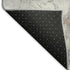 8' X 10' Salmon Gray And Ivory Abstract Washable Area Rug With UV Protection