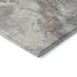 8' X 10' Salmon Gray And Ivory Abstract Washable Area Rug With UV Protection