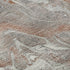 8' X 10' Salmon Gray And Ivory Abstract Washable Area Rug With UV Protection