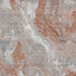 8' X 10' Salmon Gray And Ivory Abstract Washable Area Rug With UV Protection