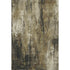 9' X 12' Beige Charcoal And Ivory Abstract Washable Area Rug With UV Protection