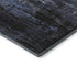 5' X 8' Blue Charcoal And Ivory Abstract Washable Area Rug With UV Protection