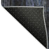 8' X 10' Blue Charcoal And Ivory Abstract Washable Area Rug With UV Protection