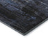 8' X 10' Blue Charcoal And Ivory Abstract Washable Area Rug With UV Protection