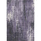 5' X 8' Purple Charcoal And Ivory Abstract Washable Area Rug With UV Protection