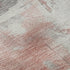 9' X 12' Coral Gray And Ivory Abstract Washable Area Rug With UV Protection