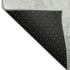 8' Teal Gray And Ivory Abstract Washable Round Rug With UV Protection