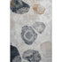 5' X 8' Gray Charcoal And Beige Geometric Washable Area Rug With UV Protection