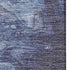 5' X 8' Blue And Ivory Abstract Washable Area Rug With UV Protection