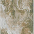 9' X 12' Coffee Copper And Silver Abstract Washable Area Rug With UV Protection