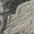 5' X 8' Beige Blue And Copper Abstract Washable Area Rug With UV Protection
