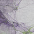 9' X 12' Purple Green And Ivory Abstract Washable Area Rug With UV Protection