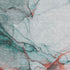 9' X 12' Teal Terra Cotta And Ivory Abstract Washable Area Rug With UV Protection
