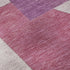 5' X 8' Blush Mauve And Ivory Abstract Geometric Washable Area Rug With UV Protection
