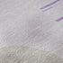 8' X 10' Lavender Gray And Ivory Geometric Washable Area Rug With UV Protection