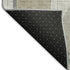 9' X 12' Beige Gray And Silver Geometric Washable Area Rug With UV Protection