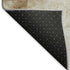 5' X 8' Beige Gray And Silver Abstract Washable Area Rug With UV Protection