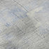 8' Denim Blue Gray And Silver Abstract Washable Round Rug With UV Protection