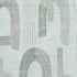 5' X 8' Mint Green Gray And Ivory Geometric Washable Area Rug With UV Protection
