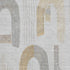 8' X 10' Silver Gold And Gray Geometric Washable Area Rug With UV Protection