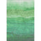 5' X 8' Green And Ivory Striped Washable Area Rug With UV Protection