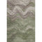 5' X 8' Green Taupe And Beige Abstract Washable Area Rug With UV Protection
