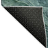 8' X 10' Teal And Green Abstract Washable Area Rug With UV Protection
