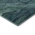 8' X 10' Teal And Green Abstract Washable Area Rug With UV Protection