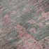 5' X 8' Blush Mauve And Gray Abstract Washable Area Rug With UV Protection