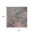 8' X 10' Blush Mauve And Gray Abstract Washable Area Rug With UV Protection