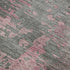 9' X 12' Blush Mauve And Gray Abstract Washable Area Rug With UV Protection