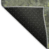 8' X 10' Artichoke Green And Gray Abstract Washable Area Rug With UV Protection