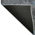 8' Teal Taupe And Blue Abstract Washable Round Rug With UV Protection