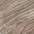 9' X 12' Coffee Copper And Beige Striped Washable Area Rug With UV Protection