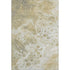 5' X 8' Gold Beige And Ivory Abstract Washable Area Rug With UV Protection