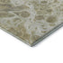 5' X 8' Gold Beige And Ivory Abstract Washable Area Rug With UV Protection