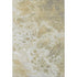 5' X 8' Gold Beige And Ivory Abstract Washable Area Rug With UV Protection
