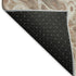 9' X 12' Rust Beige And Ivory Abstract Washable Area Rug With UV Protection